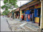 Custom tailor shops at Hoi An