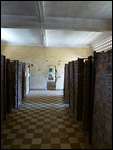 Wooden partitions covert classroom to prison cells