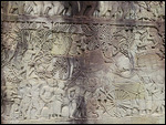 Bayon bas relief (Angkor Thom)