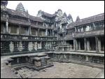 Angkor Wat - courtyard of a thousand Buddhas