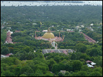 Sagaing Hill - view of Buddhist academy