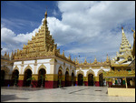 Pagoda at the top of Mandalay Hill