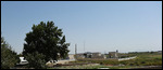 Uzbek - Tajik border crossing at Oybek