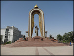 Ismail Somoni monument