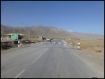 No towns for miles around Kyrgyz border post