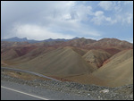 Painted hillside just after some showers
