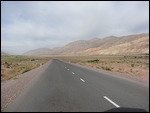 View from back of the truck