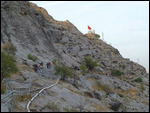 Stairway up to Solomon's Throne