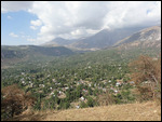 View of Arslanbob from the panorama point