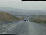 Road from Shymkent to the Cherneyaeva border