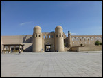 Twin-turreted Ota-Darvoza - Khiva's west gate