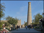Juma Minaret and the main pedestrian pathway