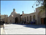 Classic covered market gate