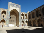 Ulugbek Medressa (1417)-the oldest in Central Asia