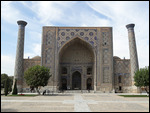 Ulugh Beg medressa - one of three gems at Registon
