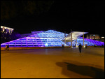 Icher Seheri (Old City) metro station at night