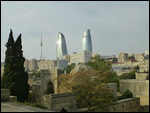 Flame Buildings viewed from the Old City