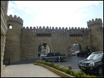 Old City's sturdy castle style double gateway
