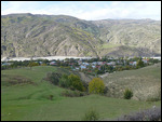 View of Lahic village from above
