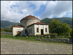 Cylindrical Russian church 