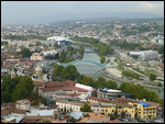 Tbilisi skyline from Narikala fortress