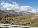 Climbing to Jvari Pass, Georgian Military Road