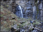 Hiking to the "small" waterfall