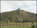 Jvari Monastery on top of a hill