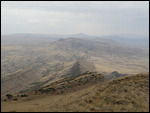 Georgia-Azerbaijan border follows the ridge