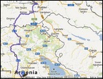 Tbilisi to Yerevan Route Map