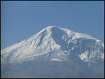 Closer look at the higher peak of Mt. Ararat
