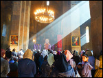 Sunday service at Surp Gayane