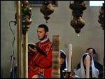 Tenor singing as part of church choir