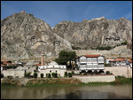 Rock-hewn Pontus tombs high above Amasya