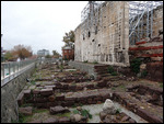 Ruins of Temple of Augustus and Rome