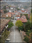 Safranbolu street from top of hill