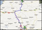 Ankara to Safranbolu Route Map (230 km)