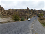 Road from Goreme to Open Air Museum