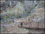 Descending into Ihlara Valley