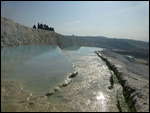 Travertine pool