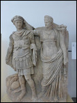 Sculpture of Emperor Nero and Agripinna (museum)