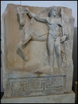 Sculpture of Bellerophontes, Lycian hero (museum)