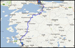 Selcuk to Istanbul (Marmara Sea Ferry included!)