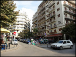 Garbage piling up in Thessaloniki