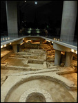 Acropolis museum - Excavations beneath the glass