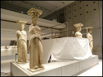Acropolis musuem - the original caryatids
