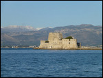 Bourtzi fortress (600m from the shore)