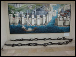 Segment of original chain guarding the Golden Horn