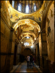 Well preserved mosaics at 12th cent. Chora church