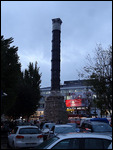 3rd century Cemberlitas column on a traffic island